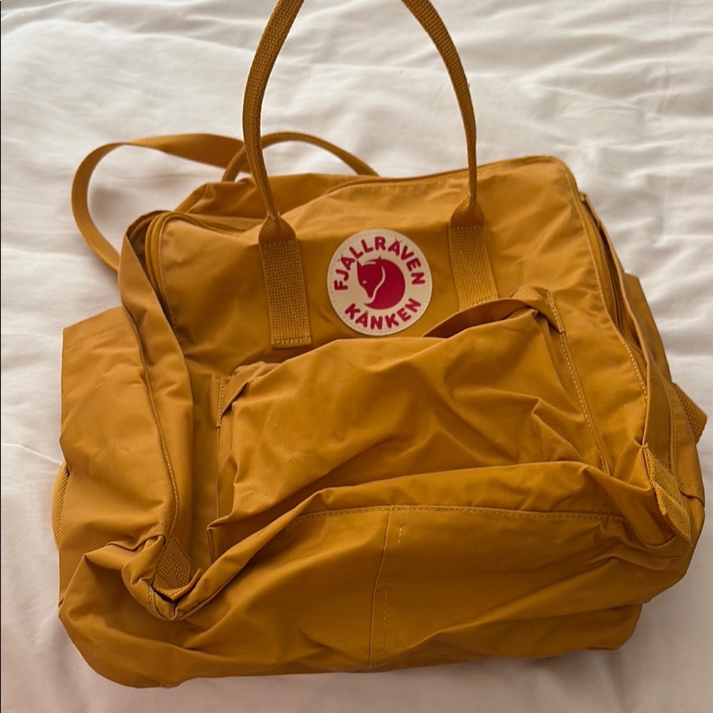 Kånken Mustard Yellow Backpack